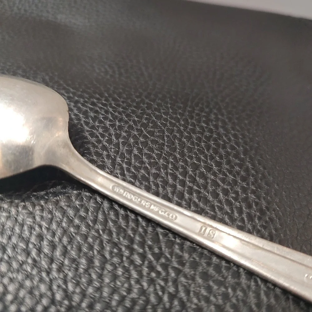 Vtg WM Rogers Silver Plated Souvenir‎ Spoon William McKinley Antique 25th Pres